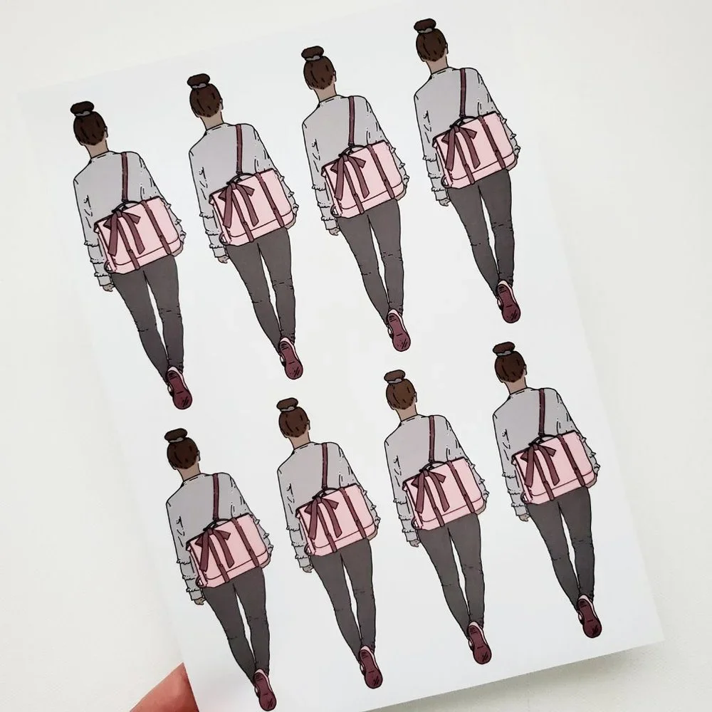LB073 She Walks Her Path, Creates Her Own Future Poshmark Sticker [Price Firm] - Picture 3 of 10